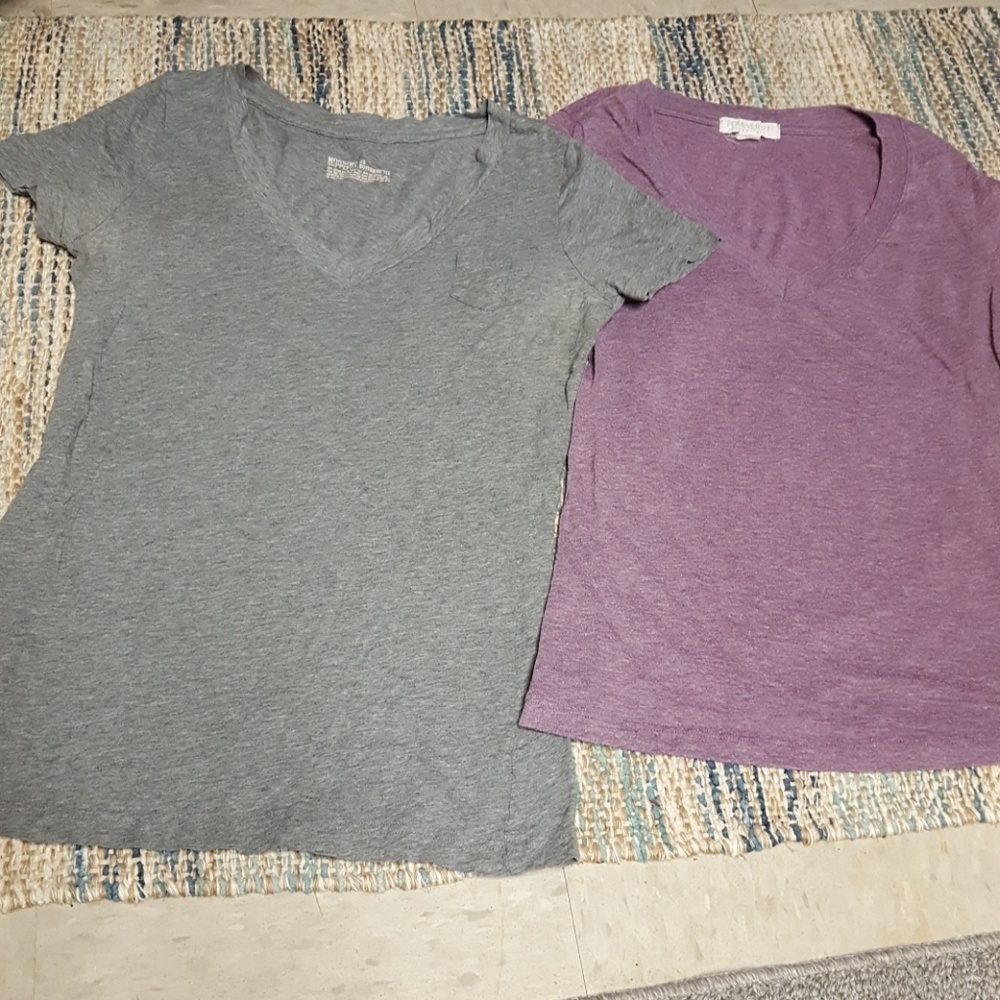 TWO Fitted Tees! Never worn! 💜